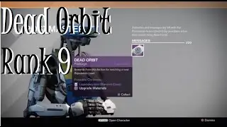 Dead Orbit Package unvailing Rank 9 Destiny Surprise Gifts!