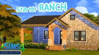 I built ALMOST starter RANCH in the sims 4
