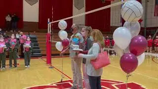 Volleyball Senior Night 2021