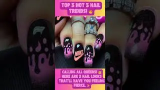 💅 Nail Art Obsession: Top 3 Trendy Nike-Inspired Designs 🔥