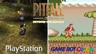 Pitfall 3D: Beyond the Jungle [1998] PS1 vs GBC (Version Comparison)