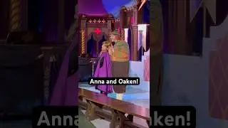 Anna and Oaken at Pride Nite! // Disneyland