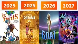 Sony Pictures Animations vs Netflix Animations | Upcoming Animated Movies (2025-2027)