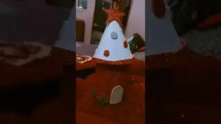 Christmas craft #house #origami #follow #youtube #habibi #subscribe #crafttime