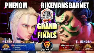 Grand Finals ☆ Phenom (Cammy) VS Rikemansbarnet (E.Honda) ☆ CPT World Warrior Europe North/East 2