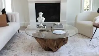 ✨ Natura Round Root Coffee Table ✨