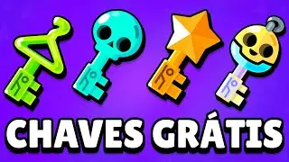 COMO GANHAR MUITAS CHAVES DE GRA&Ccedil;A NO BRAWL STARS!