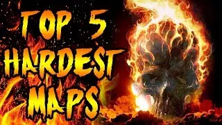 Top 5 HARDEST Zombie Maps! Call of Duty Zombies Black Ops 3, Black Ops 2, BO & WAW Gameplay
