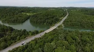 Quick drone flight around Bernville PA with the DJI FPV