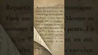 Une vie en mouvement | petite impression en fran&ccedil;ais facile