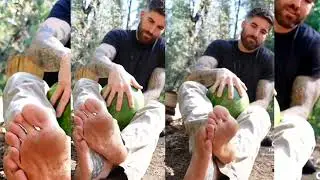 30 y.o. Famous American TikToker Bradley Thor Gorgeous Feet Soles