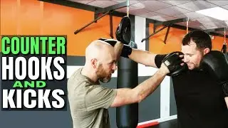 The Right Way to Hold Pads | How to Counter Hooks | Counter Kicks with Punches