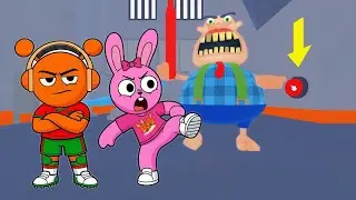 ROBLOX RONALDO AND RAYANA they play Team Dantist Escape (TEAMWORK)#roblox #cr7 #cristianoronaldo 