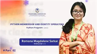 Python Membership and Identity Operators | Python Program (28521) | Part: 2 | DIET