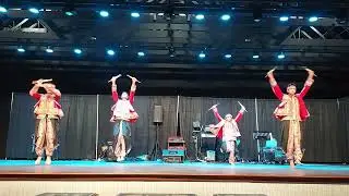 Raas - Boys at Samarapan Mandir, Bensalem, PA