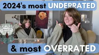 most overrated (and underrated ✨) books of 2024