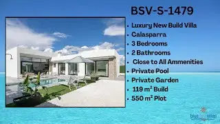 BSV-S-1479  Luxury One-Level Villas in Calasparra Spain (Murcia)