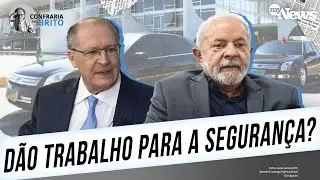 Lula reclamou de usar carro blindado; saiba como é feita a segurança do presidente e do vice Alckmin