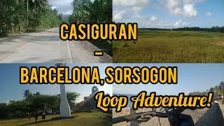 CASIGURAN - BARCELONA, SORSOGON LOOP ADVENTURE! #sorsogon #bikevlog #bikevideo