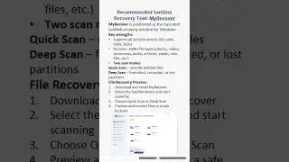 Recover data from formatted or corrupted SanDisk drives&mdash;fast and safely. #sandisk