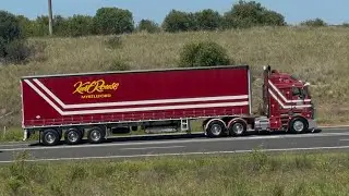  Nicholson & Page, SRV, Kurt Rouse, Minus 1, Rogieras, Killen, Carways etc Hume Hwy #truckspotting 