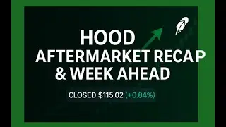 Robinhood Stock Aftermarket Update | HOOD&rsquo;s Modest Rally & What&rsquo;s Ahead This Week