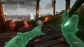 Active molten sands fortress in Sea of Thieves