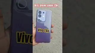 Vivo T4x 5G Smartphone Comes With The 6500 mAh battery and 44W Flash charger In Box And 50MP Camera