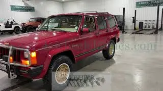FOR SALE!!  2 OWNER, LOW MILE, RUST FREE 1990 JEEP CHEROKEE LIMITED FROM CALIFORNIA!