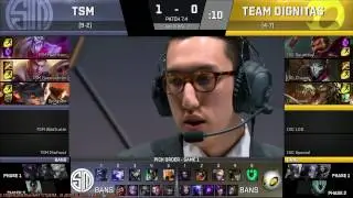 DIG vs TSM (LCS NA 2017 W6) game2