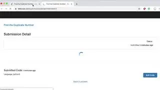 287. Find the Duplicate Number - Python ( 2ways)