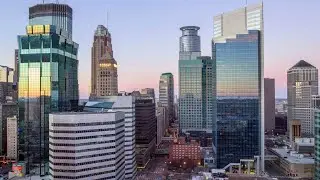 Minneapolis MN Downtown 4K 60 FPS Experience Walk-Through⭐️