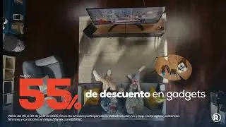 Estrena gadgets con hasta 55% de descuento en nuestra #TecnoVenta RadioShack 🤩🧡