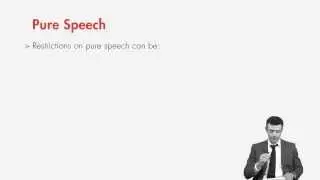 First Amendment lecture: Distinguishing Content Based v. Content Neutral Restrictions | quimbee.com