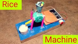 Как сделать мини-мельницу из двигателя постоянного тока