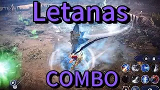 BDM Black desert mobile PVP ARENA Letanas COMBO  Follow me on next Videos❤️🙏