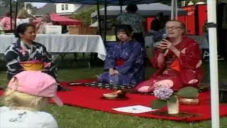 Kaji Aso Japanese Tea Ceremony Demonstration &mdash; 41st Black Ships Festival 8/18/24 Full DVC Handycam