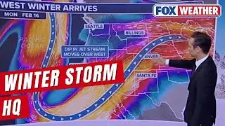 Active Storm System Will Potentially Bury The West Under Feet Of Snow