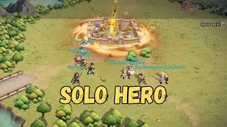 [Crown and Adventure demo] Last Story fight Solo Hero run