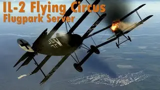 IL-2 Flying Circus Vol. 2 | What is this British Magic? - Flugpark Multiplayer Server - Ultrawide