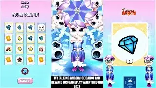 My Talking Angela | Ice Dance and Reward | iOS | Gameplay Walkthrough 2023