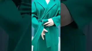 How to Tie a Belt for a Luxurious Look  Double Faced Cashmere Coat Styling Tips