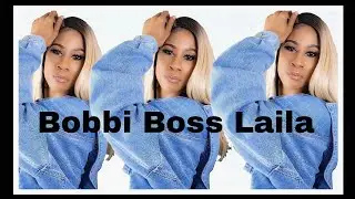 OH OKAY TWO TONED HAIRR! BOBBI BOSS HD LACE FRONT WIG/MLF635 LAILA