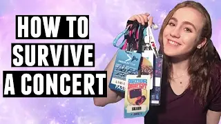 CONCERT SURVIVAL GUIDE: WHAT TO BRING + TIPS