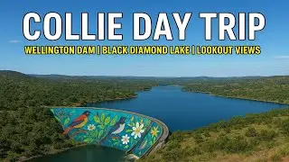 Collie Day Trip from Perth | Wellington Dam, Black Diamond Lake & Lookout Views #australia #travel