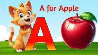 A for Apple B for Ball C for Cat video || Abcd phonics song Nursery Rhymes ABC song Rhymes Vineet TV
