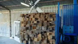 MOBILCUT TOP LINE cross-cutting station for wood packages