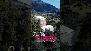 Built in 1200, Tellenberg castle is being restored after 140 years of ruin 🏰 #bern #baerg #shorts