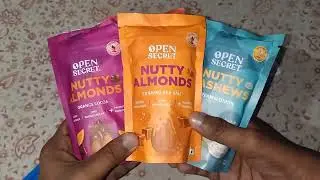 Open Secret Mini Nuts Pack -  Cashew, Tandoori Nuts | Roasted Diet Dry Fruits Snacks|