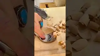 Carving a Wooden Spoon with a Hand Plane